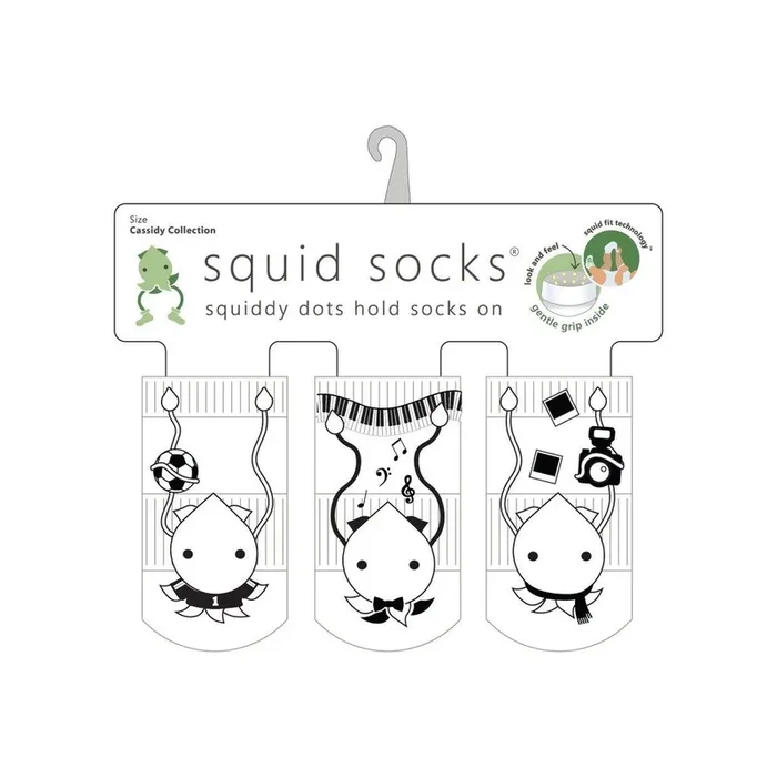 Squid Socks – Cassidy Collection / 0 to 6 Months