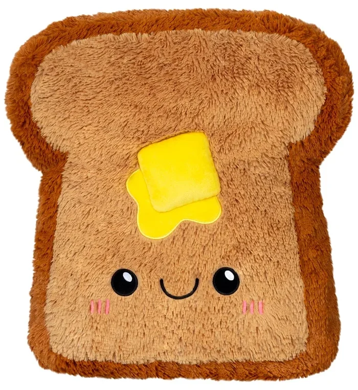 Squishable Comfort Food – Buttered Toast, 17″