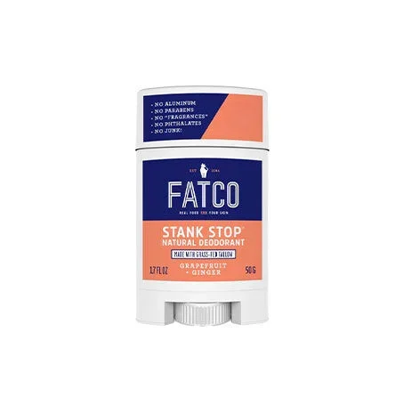 Stank Stop Natural Deodorant, Grapefruit+Ginger, 1.7 oz, Case of 12