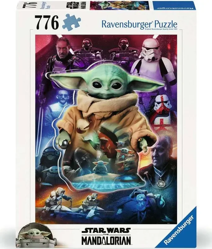 Star Wars Grogu’s Journey Shaped (776 pc Large Format Puzzle)