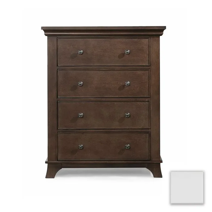 Stella Baby and Child Kensington Collection 4 Drawer Dresser in White