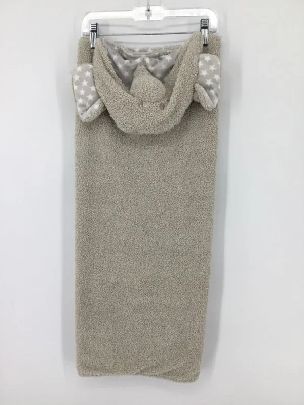 Stephan Baby Gray Stars Hooded Blanket