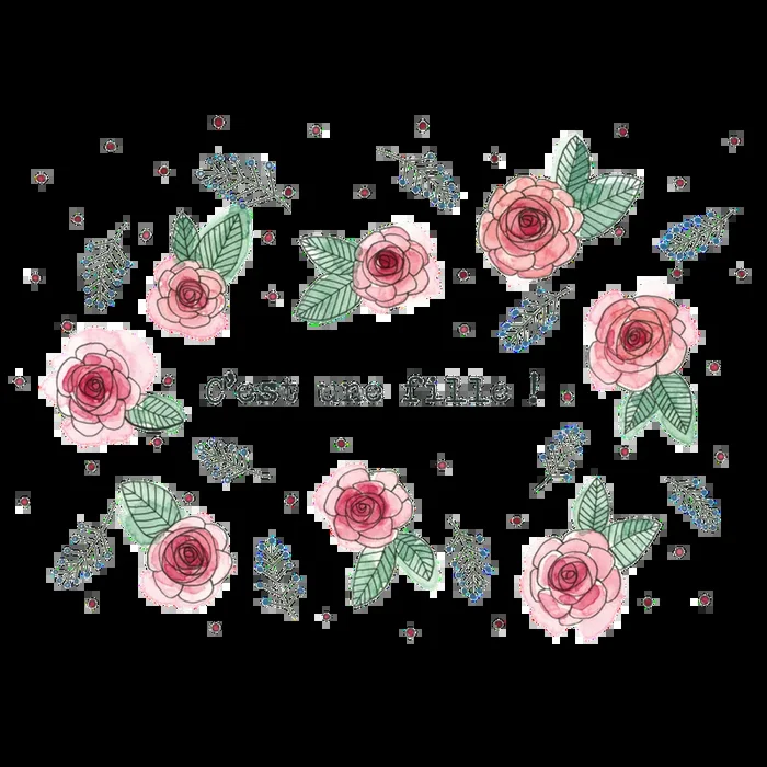 STEPHANIE RENIERE Camelia Card – C’est une Fille (FR)