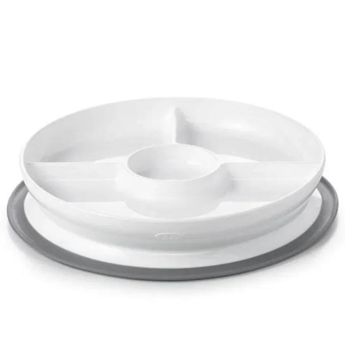 Stick & Stay Divided Plate