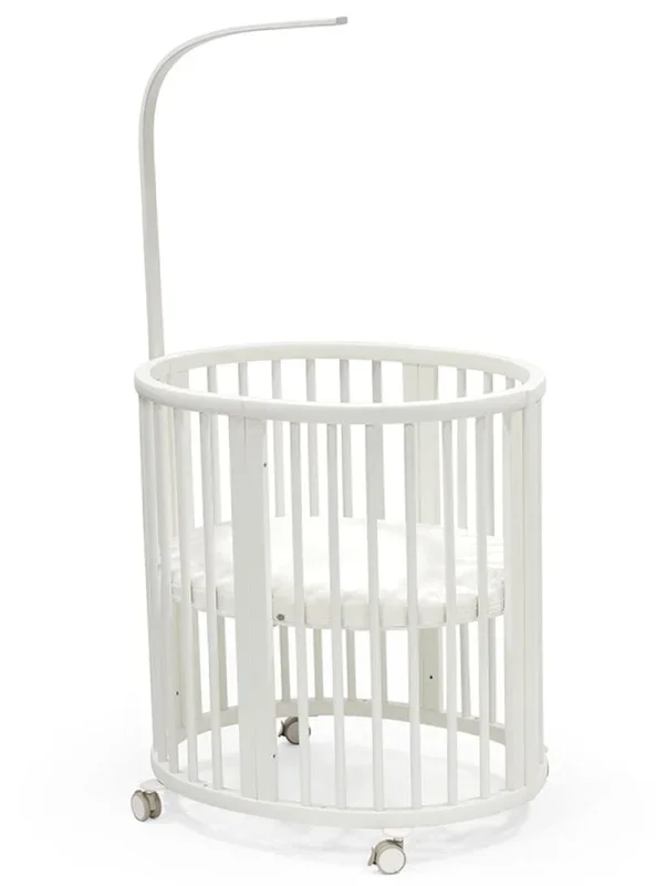 Stokke Sleepi Mini Crib Bundle with Mattress V3 – White