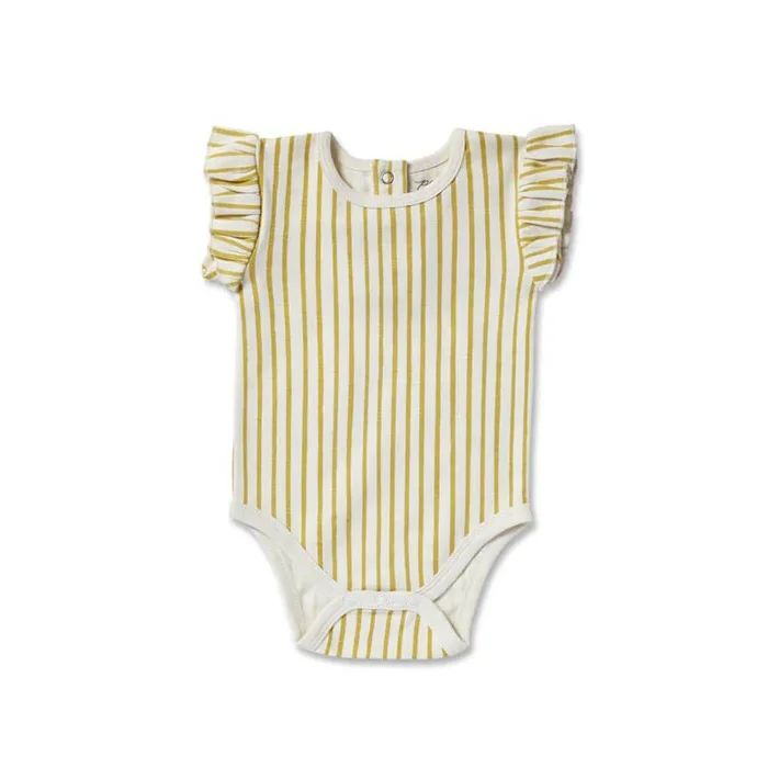 Stripes Away Short Sleeve One-Piece
