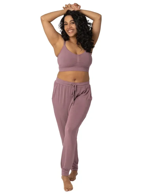 Sublime® Bamboo Hands-free Pumping Lounge & Sleep Bra | Twilight