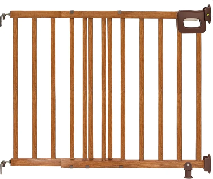 SUMMER INFANT DELUXE STAIRWAY SIMPLE TO SECURE WOOD BABYGATE – CHERRY