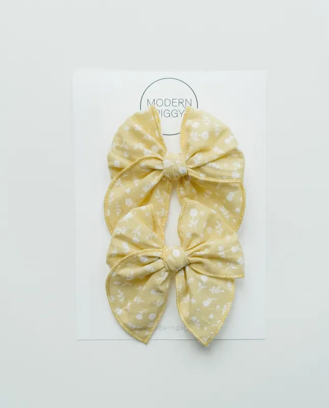 Sunshine | Pigtail Set – Petite Party Bow
