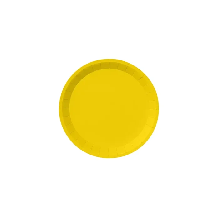 Sunshine Yellow Classic Small Plates (10 Per Pack)