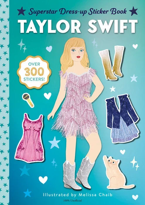 Superstar Dress-up Sticker Book | Taylor Swift
