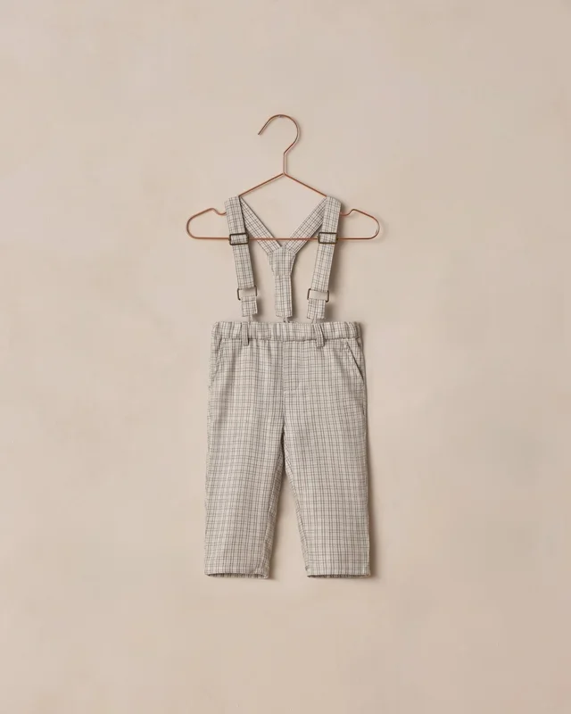 Suspender Pant | French Blue