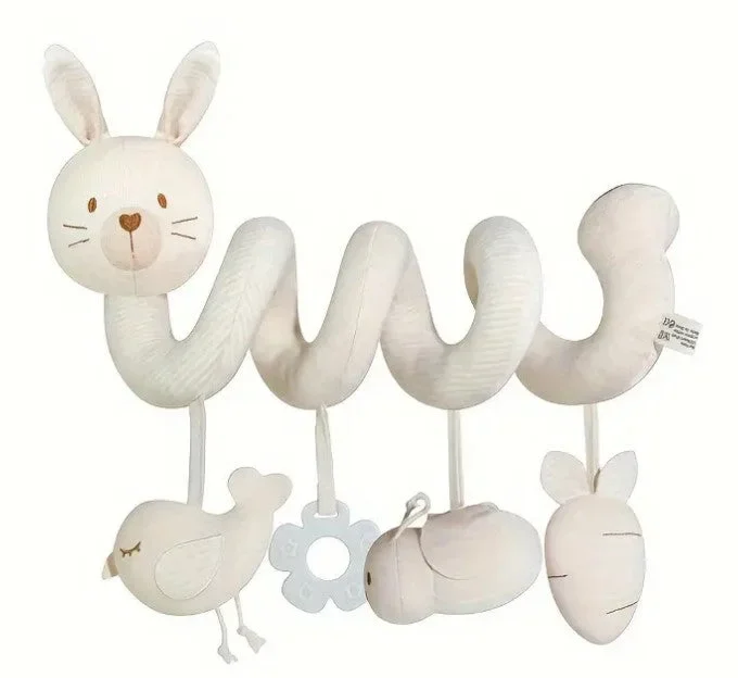 Swabies Soothing Newborn Baby Cotton Spiral Hanging Toy