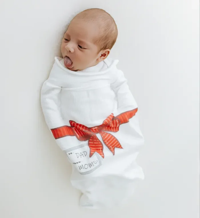 Swaddelini The Gift Swaddle Sleep Sack (Red)