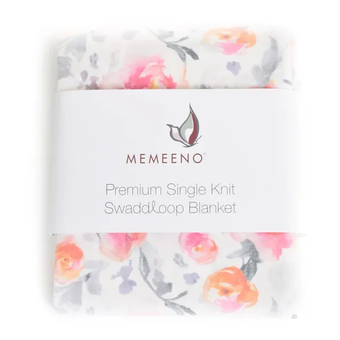 Swaddle & Newborn Blanket – Floral