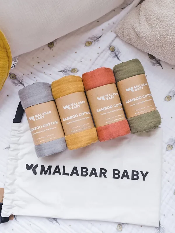 Swaddle Set – 4 Pack Gift Set