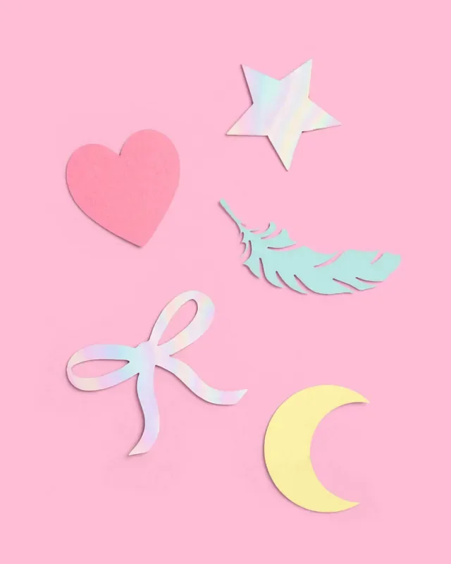 Sweet Dreams Confetti – 200 Pc Iridescent Foil Confetti