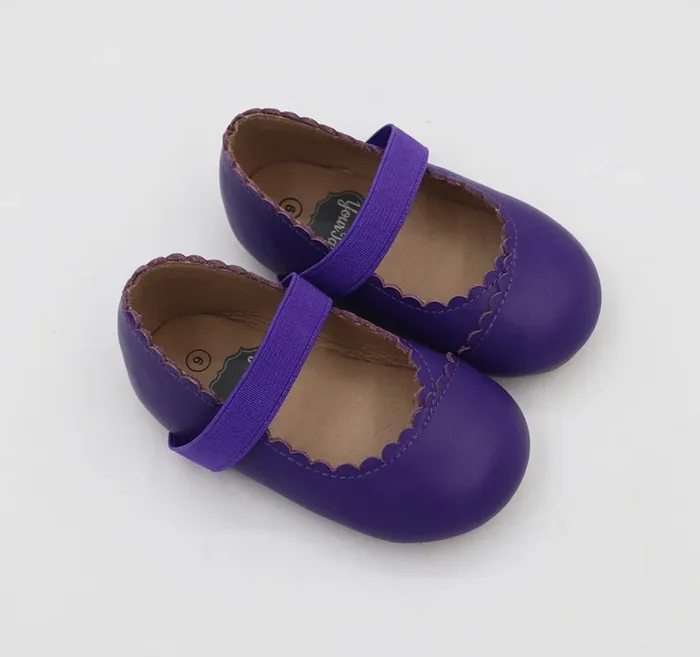 Taila’s Mary Jane Elastic Band – Purple