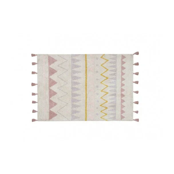 Tapete Lorena Canals Azteca Pequeno em Natural/Vintage Nude