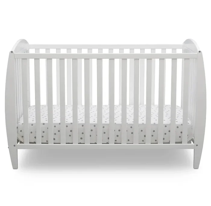 Taylor 4-in-1 Convertible Baby Crib – Bianca White