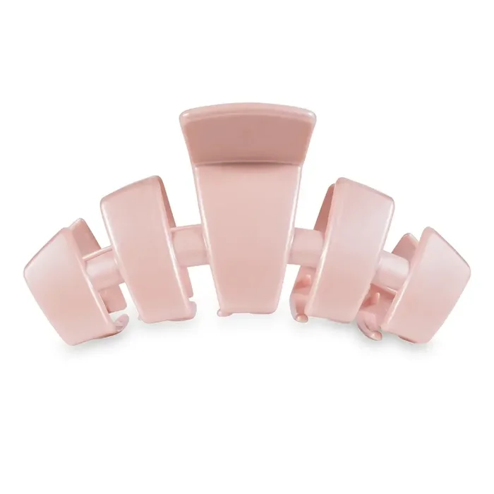 Teleties Classic Hair Clip | Large | Pearly Pink