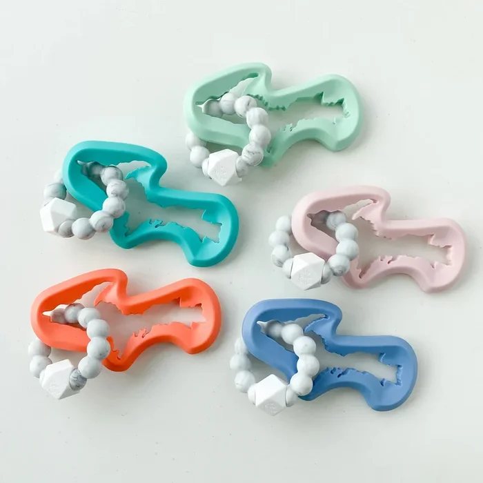 The Bitten Mitten UP Teether | Blush