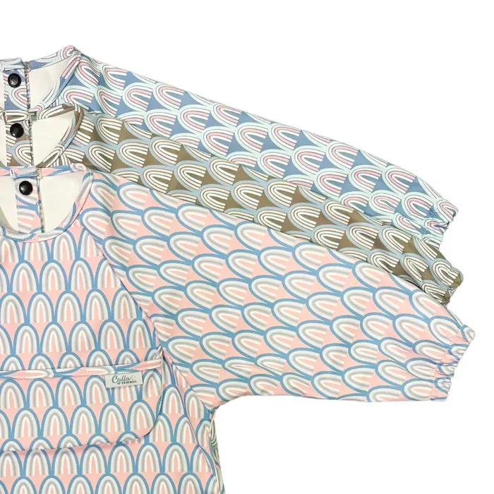 The Grayson Long Sleeve Bib – Rainbows