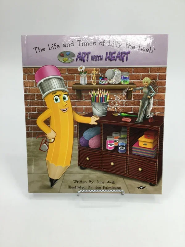 The Life and Times of Lilly the Lash Art with Heart Hardback Book