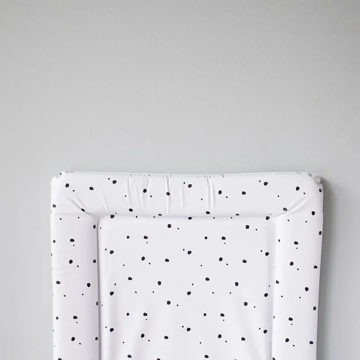 The Little Bumble Co. Standard Changing Mat – Mini Dots – Black