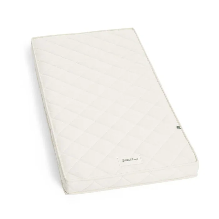 The Little Green Sheep Twist Natural Cot Bed Mattress 77x132cm