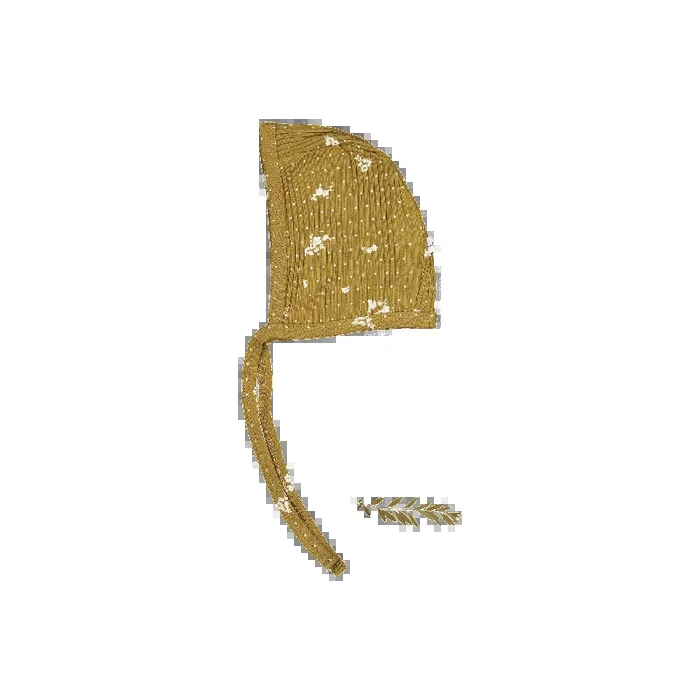 The Printed Bonnet – Golden Floral