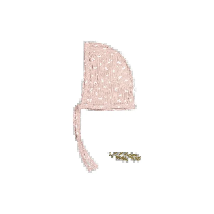 The Printed Bonnet – Mauve Petal