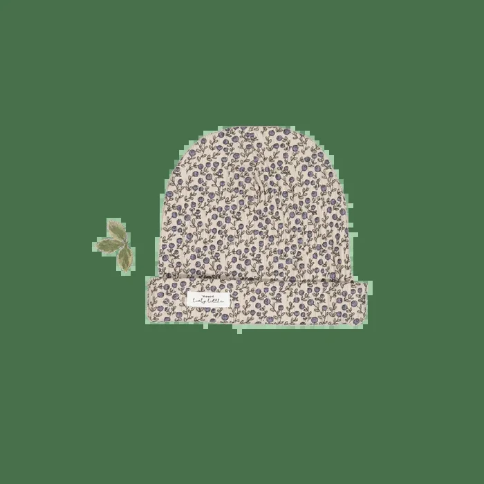 The Printed Hat – Blueberry