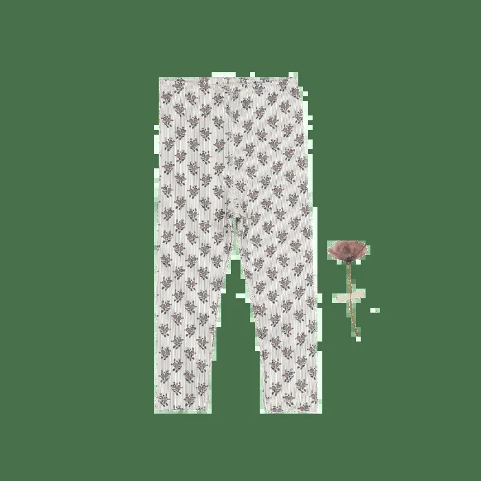 The Printed Legging – Vintage Rose