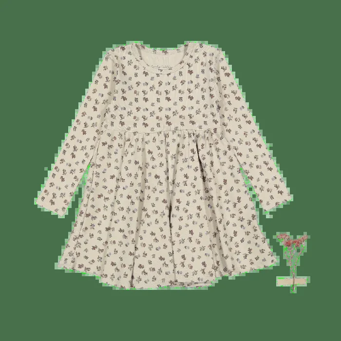 The Printed Long Sleeve Dress – Olivia