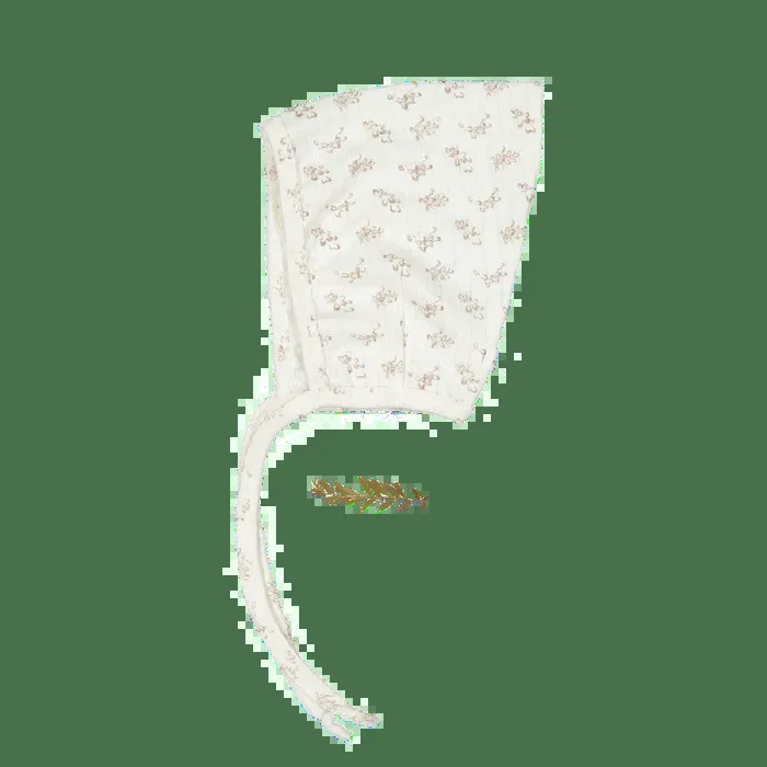 The Printed Pixie Bonnet – Oaklyn Pink
