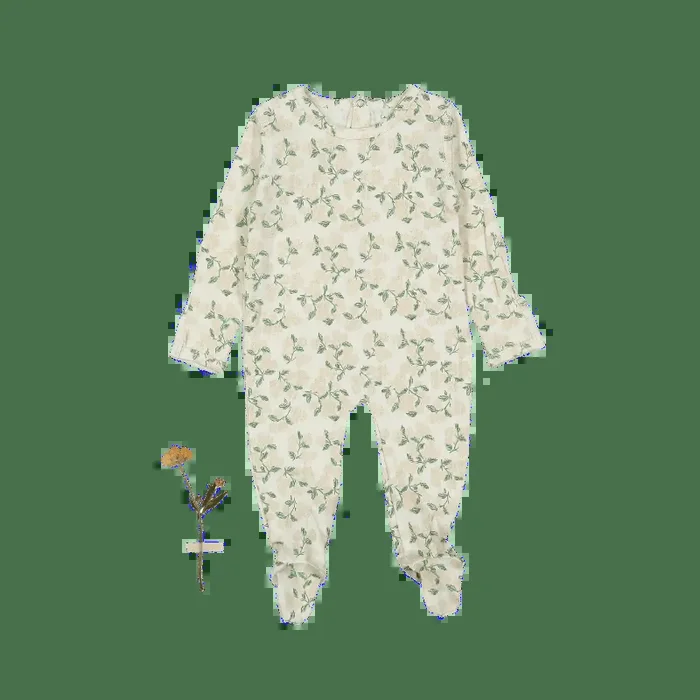 The Printed Romper – Hydrangea Pink