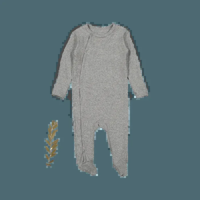 The Snap Romper – Heather