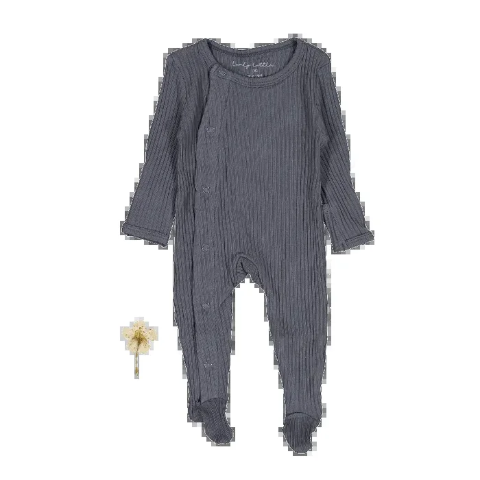 The Snap Romper – Steel