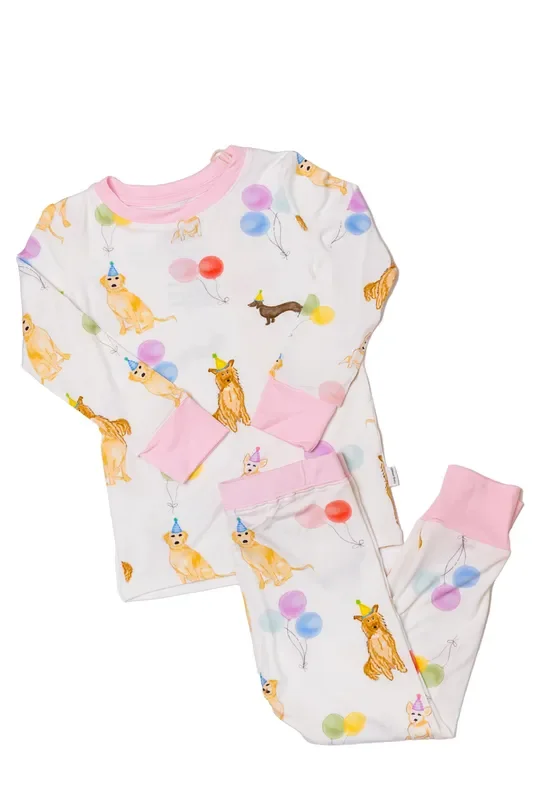 The Uptown Baby Girls Birthday Two Piece Pajamas