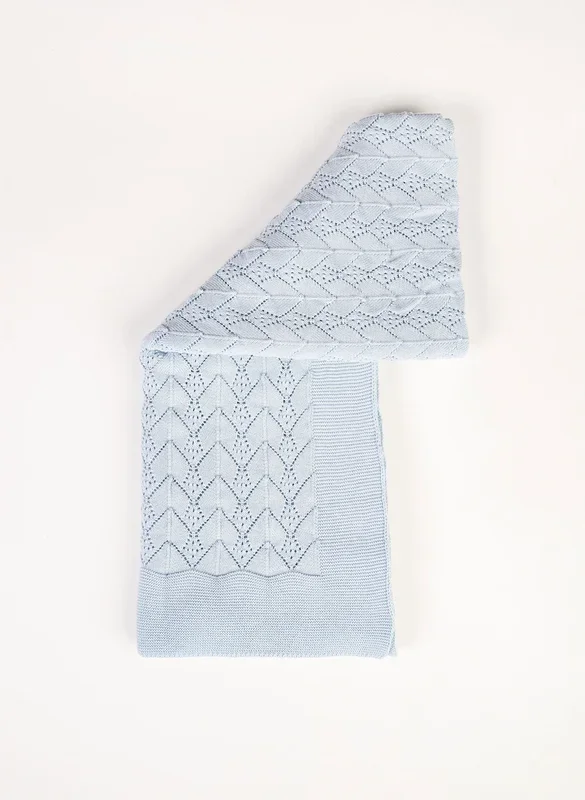 The Wonder Baby Blanket – Light Blue