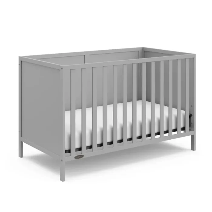 Theo 3-in-1 Convertible Crib – Pebble Gray