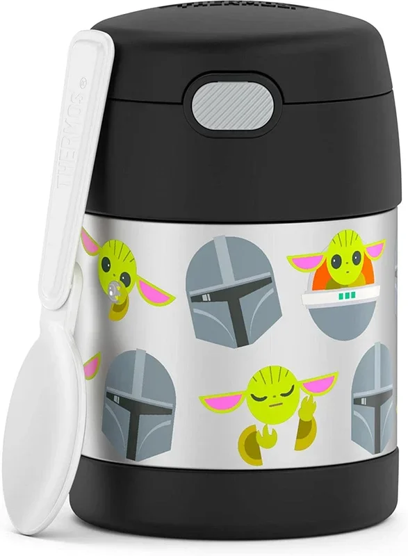 Thermos FUNtainer Licensed Stainless Steel Food Jar, 10oz – Mandalorian