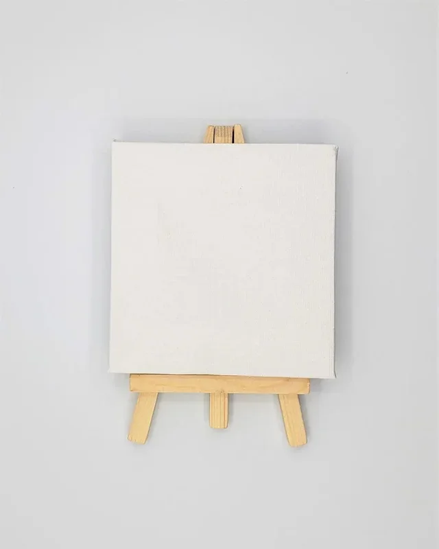 Tiny Easel Tiny Trio of Canvases