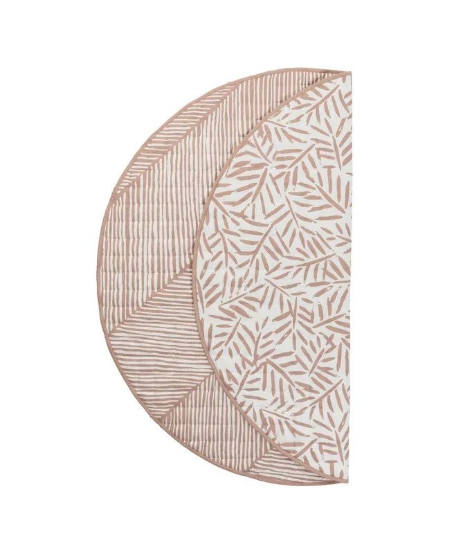 Toddlekind USA Snuggle Mat In Leaves – Sea Shell