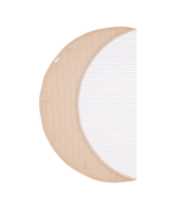 Toddlekind USA Snuggle Mat in Stripes – Sandstone