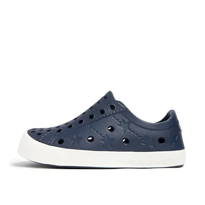 Toddler Perforated Slip On Water Sneakers in Blue – Caspian
