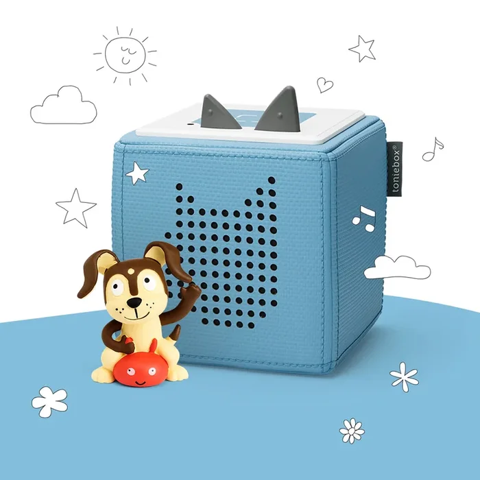 TonieBox Playtime Puppy Starter Set | Light Blue