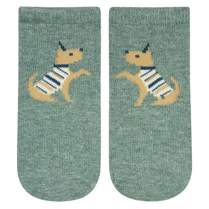 Toshi Organic Baby Socks Jacquard/Lapdog