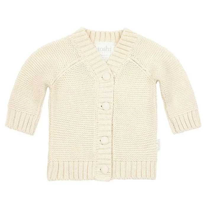 Toshi Organic Cardigan Andy/Feather